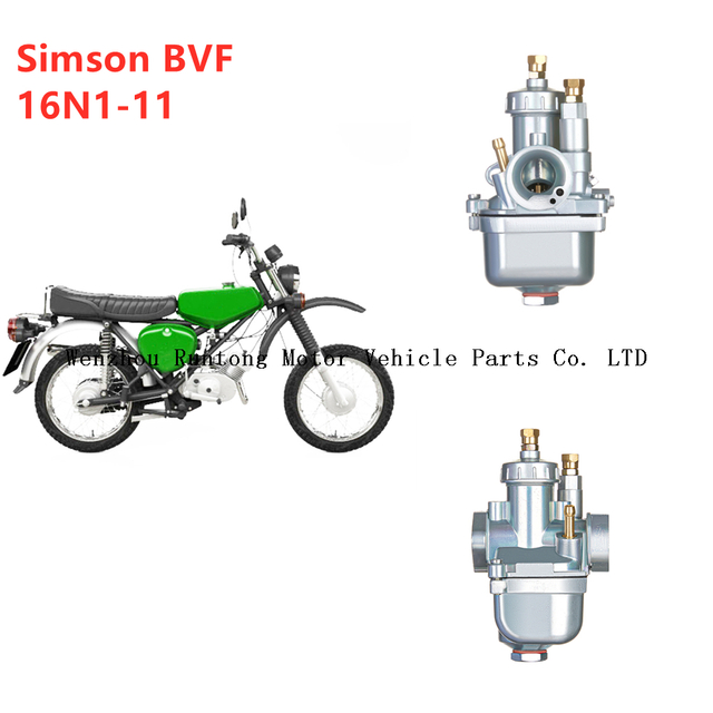 Simson S50 16N1-11 16MM 19MM 21MM Schwalbe Motosiklet Karbüratör