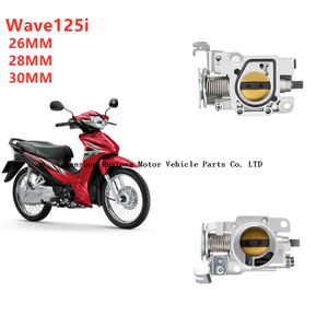 Honda Wave125i 26mm 28mm 30mm Motosiklet Gaz Kelebeği Gövdesi 